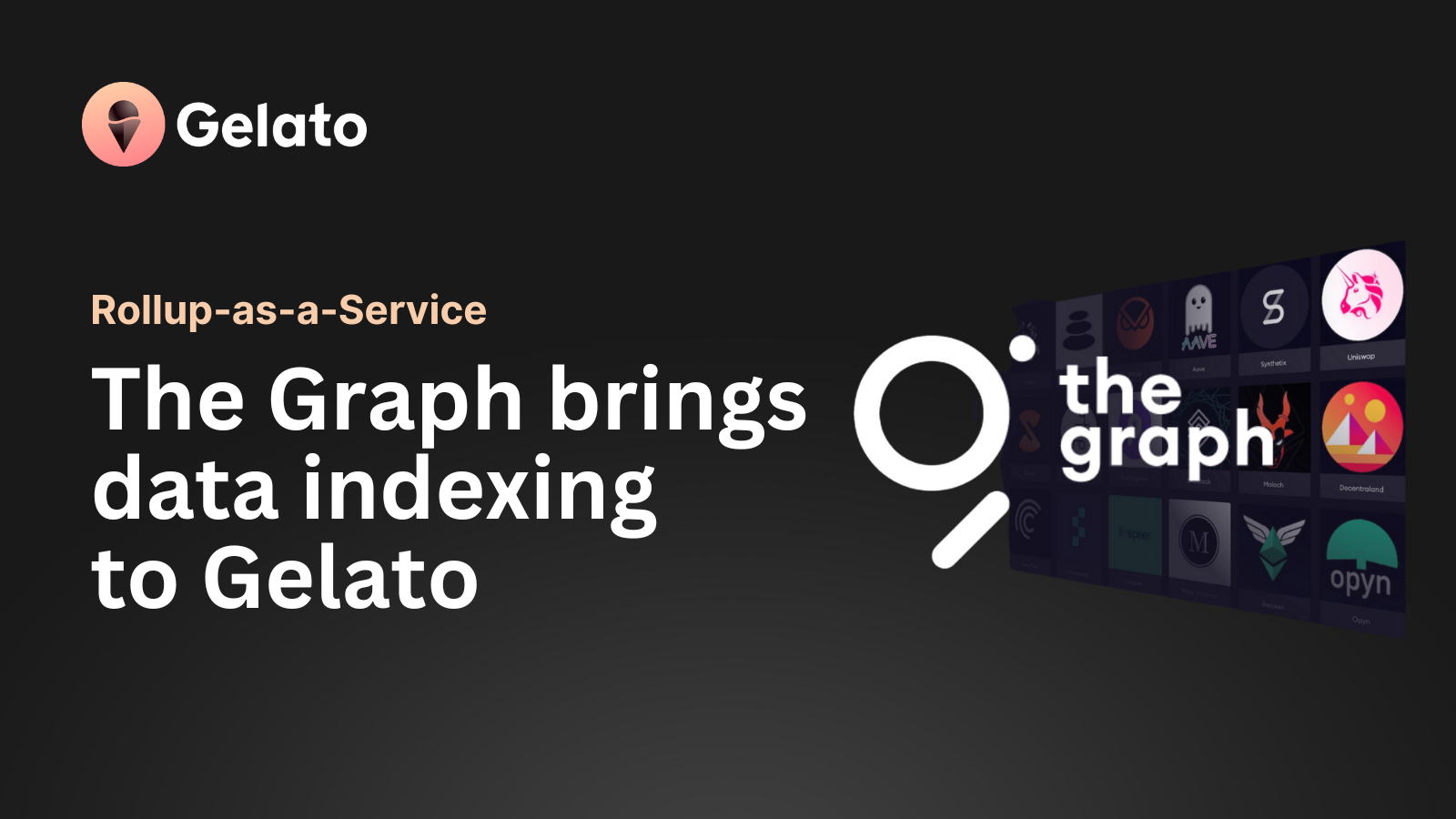 Gelato RaaS integrates The Graph to simplify interchain data queries on custom L2s