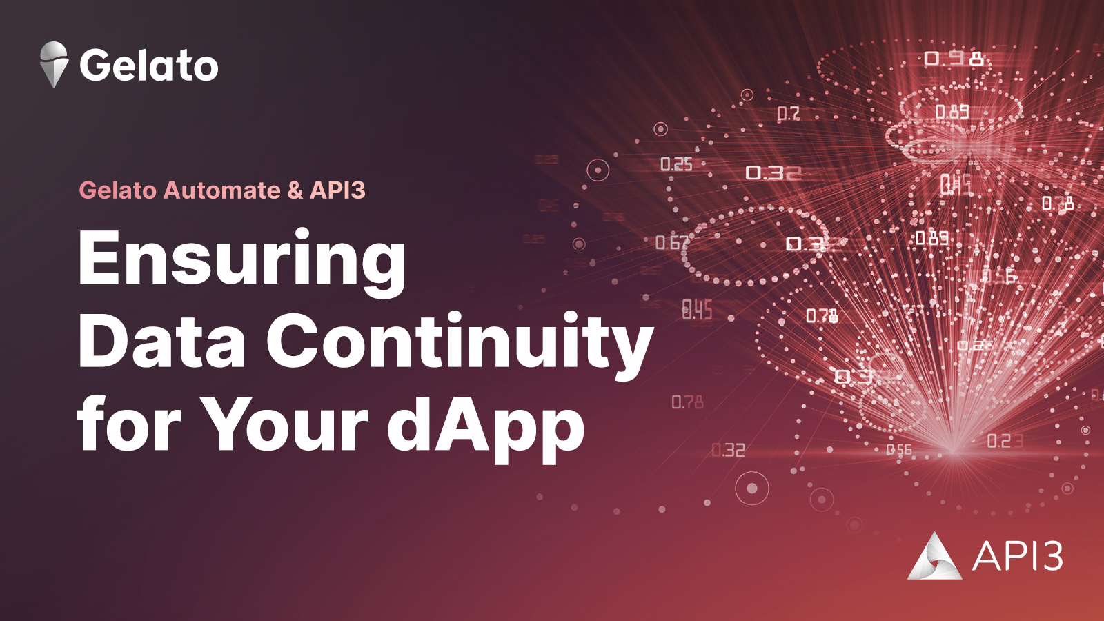 Ensuring Data Continuity for Your Web3 App with API3 & Gelato