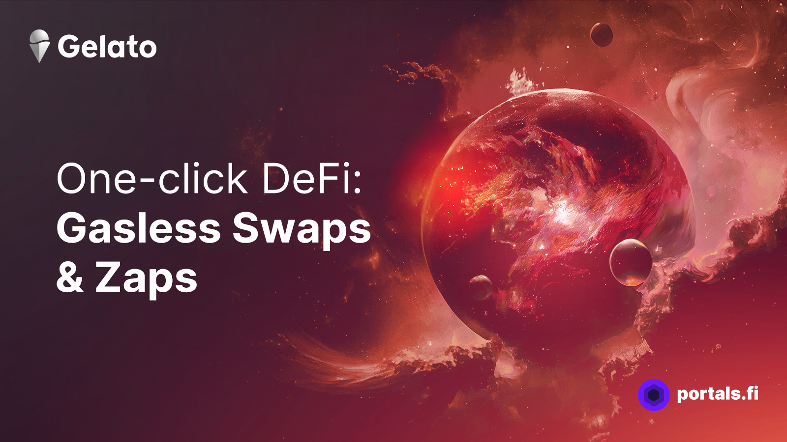 One-Click DeFi: Gasless Swaps & Zaps