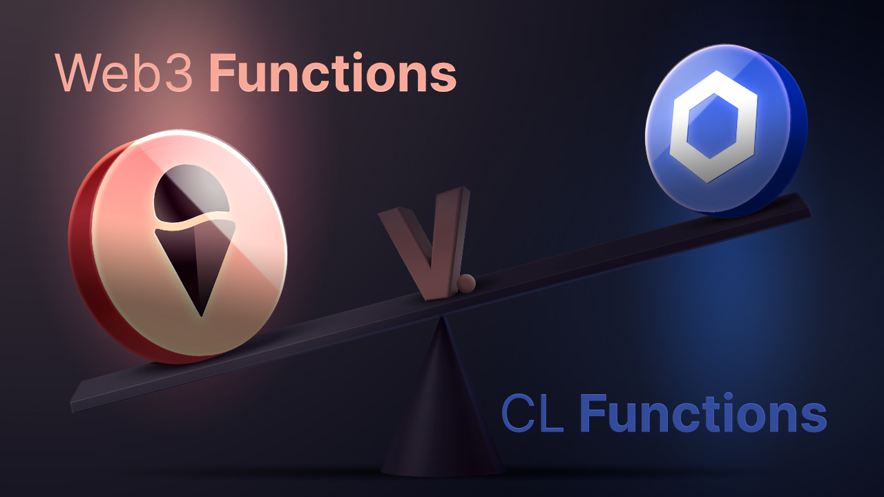Gelato Web3 Functions v. Chainlink Functions